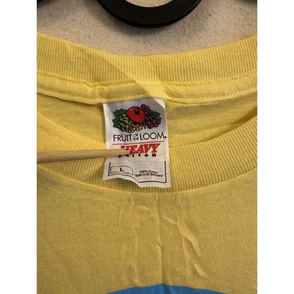 2000s Y2K Vintage Napoleon Dynamite T-shirt Flippin' Sweet Dance Graphic Movie L - Picture 3 of 7